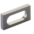 thumbnail image 1 of Schaub And Company 10031-GM Cafe Modern 2" Center To Center Rectangular Oval Slot Cabinet, 1 of 5