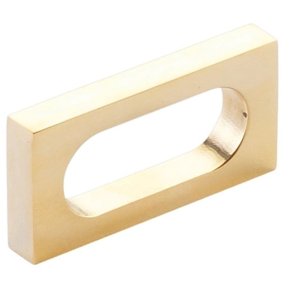 Schaub And Company 10031-UNBR Cafe Modern 2" Center To Center Rectangular Oval Slot