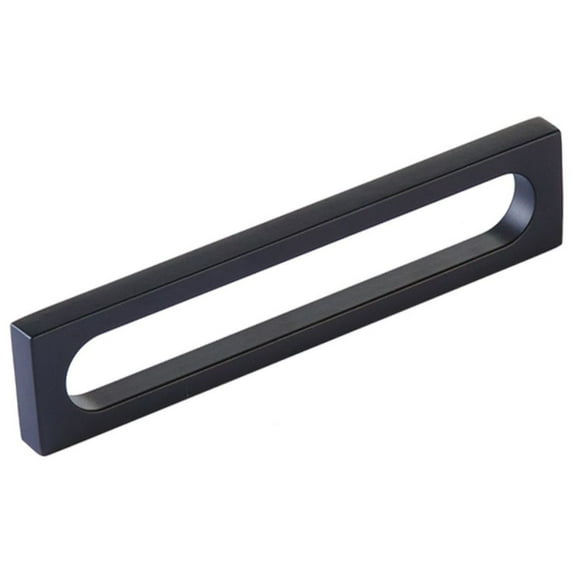 Schaub And Company 10033-MB Cafe Modern 5" Center To Center Rectangular Hollow Oval Pill
