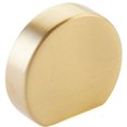 thumbnail image 1 of Schaub And Company 10040 Cafe Modern 1" Disc Luxury Cabinet Knob / Drawer Knob - Brass, 1 of 5