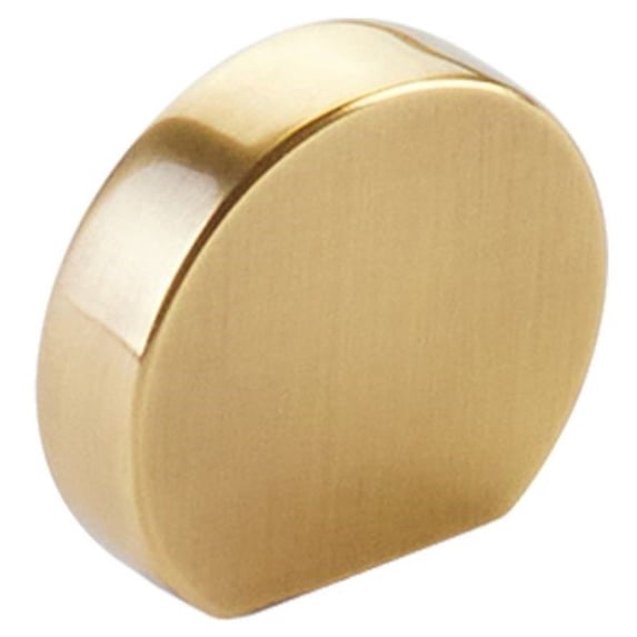 Schaub And Company 10040-VB Cafe Modern 1" Disc Luxury Cabinet Knob / Drawer Knob - Brass