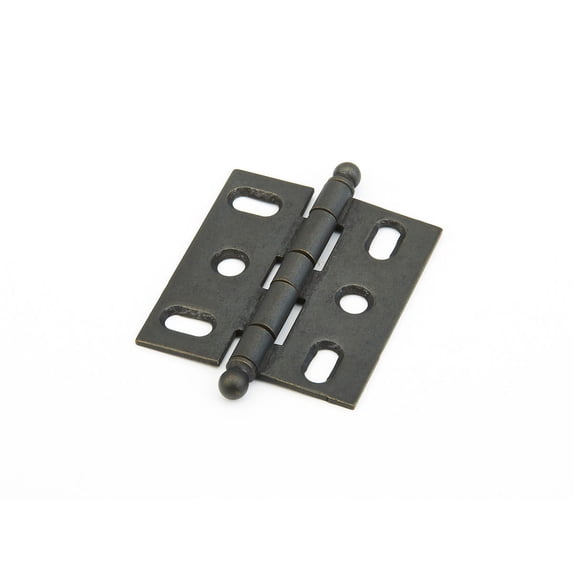 Schaub And Company 1111B-DBZ Solid Brass 2" X 3/4" Mortise Cabinet Hinge - Bronze