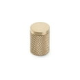 thumbnail image 1 of Schaub And Company 1200-SSB Modo 5/8" Round Euro Modern Diamond Knurled Button Cabinet, 1 of 5