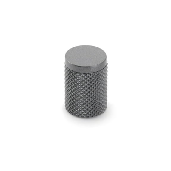 Schaub And Company 1200 Modo 5/8" Round Euro Modern Diamond Knurled Button Cabinet Knob