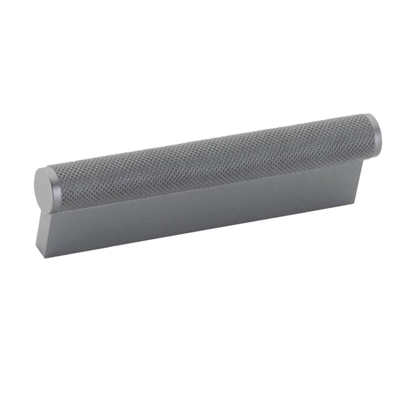 Schaub And Company 1201-GM Modo 4" Center To Center Euro Modern Diamond Knurled Solid Bar