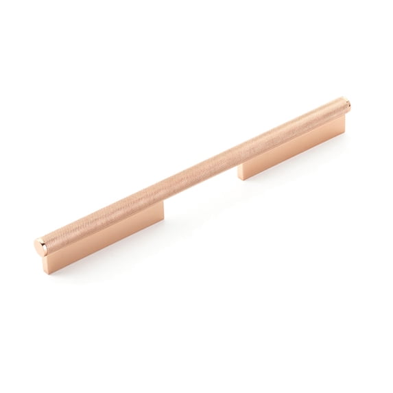 Schaub And Company 1203-PRG Modo Euro Modern 8" Center To Center Cabinet Pull - Rose Gold