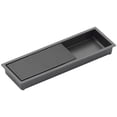 thumbnail image 1 of Schaub And Company 1206-GM Modo 6-1/4" X 2" Euro Modern Split Knurled Texture Recessed, 1 of 4