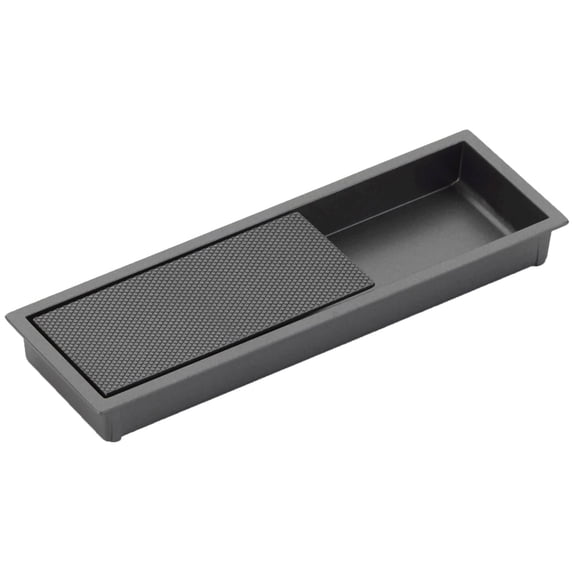 Schaub And Company 1206-GM Modo 6-1/4" X 2" Euro Modern Split Knurled Texture Recessed