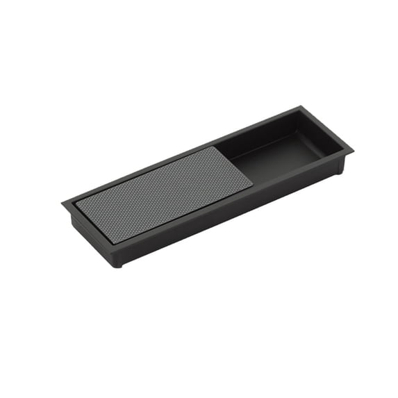 Schaub And Company 1210 Modo 6 1/4" X 2"W Modern Split Finish Recessed Flush Cabinet Pull