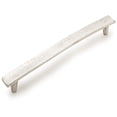 thumbnail image 1 of Schaub And Company 179-N Martello 12" Center To Center Rustic Hand Hammered Bar Britannium, 1 of 4