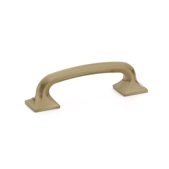 Schaub And Company 205-BBZ Northport 3-1/2" Center To Center Contemporary Rounded Handle