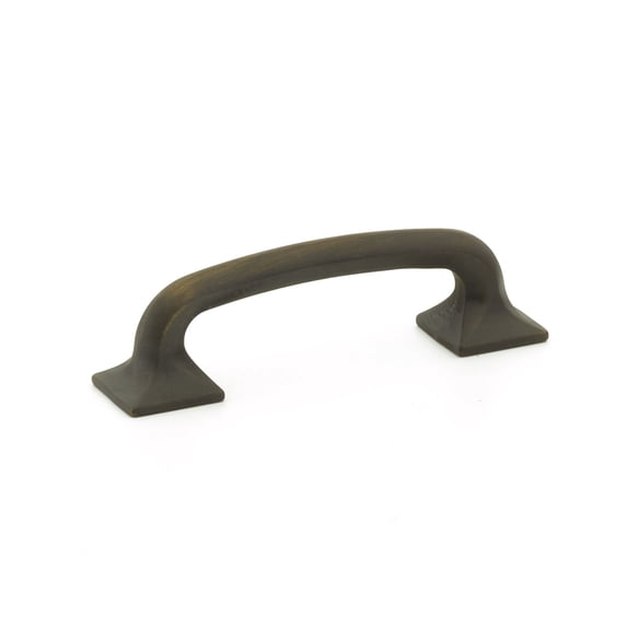 Schaub And Company 205-ABZ Northport 3-1/2" Center To Center Contemporary Rounded Handle