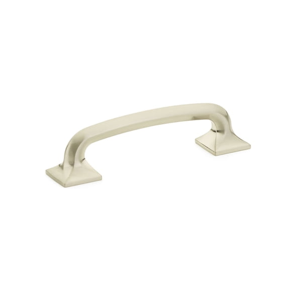 Schaub And Company 206-BN Northport 4" Center To Center Contemporary Rounded Handle