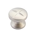 thumbnail image 1 of Schaub And Company 210 Northport 1-3/8" Contemporary Industrial Round Cross Cabinet Knob -, 1 of 6