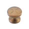 thumbnail image 1 of Schaub And Company 210-BBZ Northport 1-3/8" Contemporary Industrial Round Cross Cabinet, 1 of 6