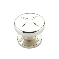 Schaub And Company 210 Northport 1-3/8" Contemporary Industrial Round Cross Cabinet Knob -