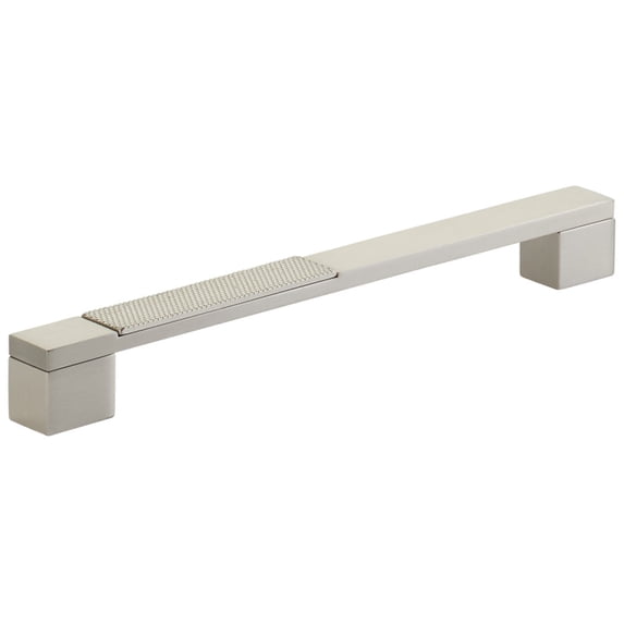Schaub And Company 211003-BN Urbano 8" Center To Center Euro Urban Modern Split Texture