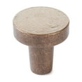 thumbnail image 1 of Schaub And Company 211018 Turno 1-1/4" Solid Bronze Luxury Modern Rustic Disc Mushroom, 1 of 4