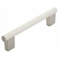 thumbnail image 1 of Schaub And Company 211044-BN Aspero 5" Center To Center Luxury Modern Ridged Round Cabinet, 1 of 4