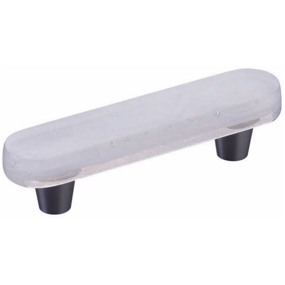 Schaub And Company 211062-Tw Fused Glass 3" Center To Center Artisanal Modern Oval Bar