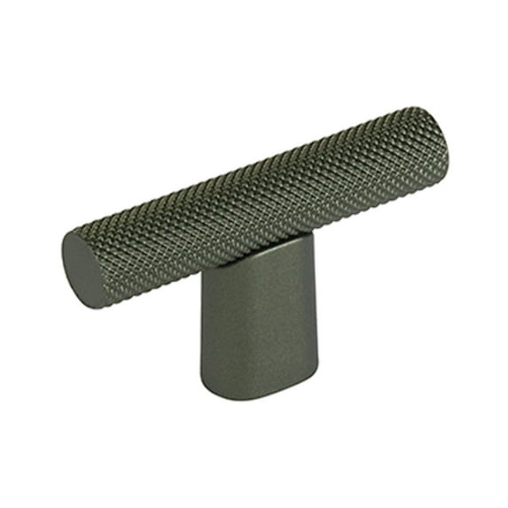 Schaub And Company 211092 Monza 2" Diamond Knurled Urban Modern Industrial T Bar Cabinet