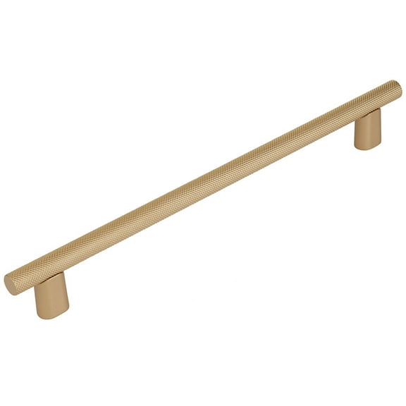 Schaub And Company 211095 Monza 8" Center To Center Modern Industrial Diamond Knurled