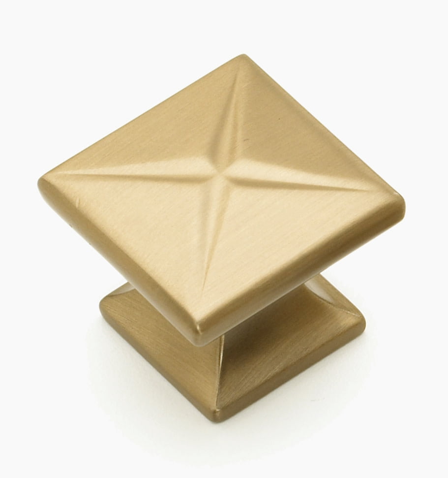 Schaub And Company 215-BBZ Northport 1-3/8" Contemporary Square Cabinet Knob - Bronze