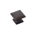 thumbnail image 1 of Schaub And Company 219-ABZ Northport 1-3/8" Contemporary Square Cabinet Knob - Bronze, 1 of 6