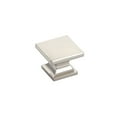 thumbnail image 1 of Schaub And Company 219-BN Northport 1-3/8" Contemporary Square Cabinet Knob - Nickel, 1 of 6