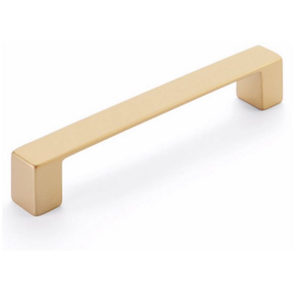 Schaub And Company 221-SSB Classico 5-1/16" Center To Center Square Angle Cabinet Handle /