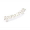 thumbnail image 1 of Schaub And Company 2360 Mosaic 3-3/4" Center To Center Curved Sculpted Tile Cabinet Bar, 1 of 7