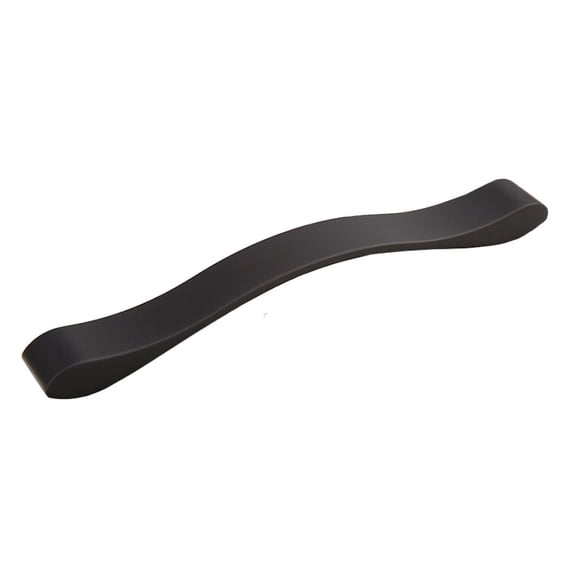 Schaub And Company 244-160 Wave 6-5/16" Center To Center Contemporary Elegant Curved