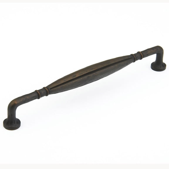 Schaub And Company 256 Siena 8" Center To Center Rustic Farmhouse Knuckled Cabinet Handle