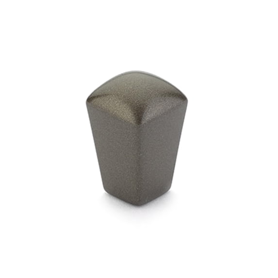 Schaub And Company 300-MBZ Skyevale 1/2" Luxury Designer Mini Square Solid Cabinet Knob /