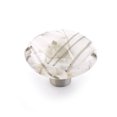 thumbnail image 1 of Schaub And Company 31-CWG Ice 1-1/2" Modern Designer Glass Round Cabinet Knob - Grey, 1 of 4