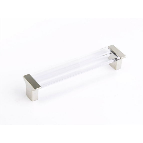 Schaub And Company 316-15-CL Positano 5-1/16" Center To Center Clear Acrylic Luxury