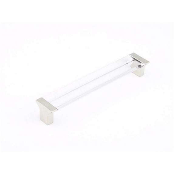 Schaub And Company 317-15-CL Positano 6-5/16" Center To Center Clear Luxury Acrylic