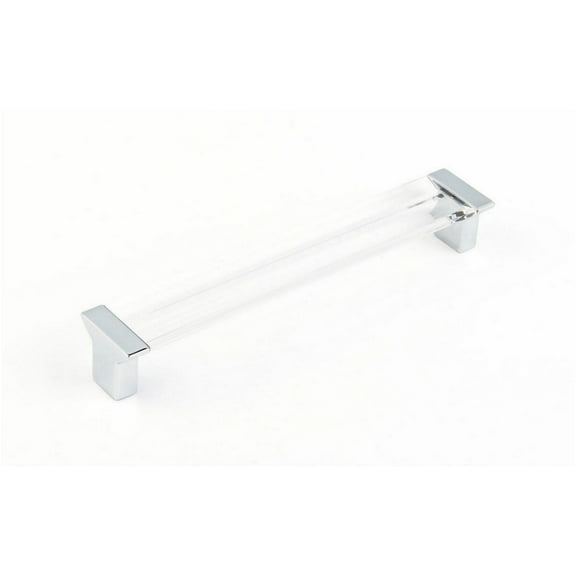 Schaub And Company 317-Cl Positano 6-5/16" Center To Center Clear Luxury Acrylic Cabinet