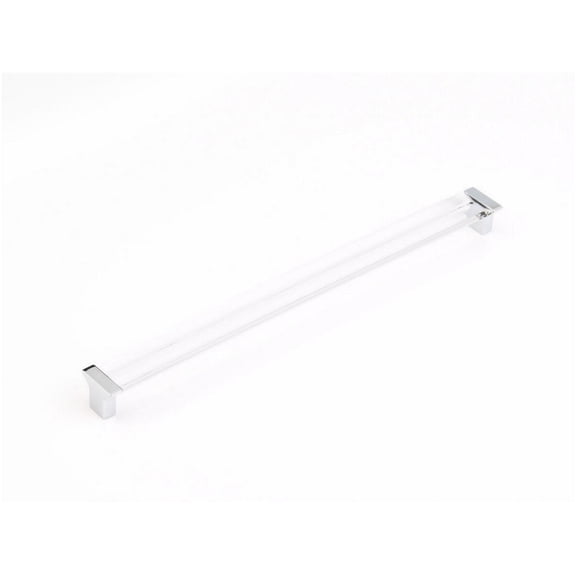 Schaub And Company 318-Cl Positano 12-5/8" Center To Center Luxury Clear Acrylic Large