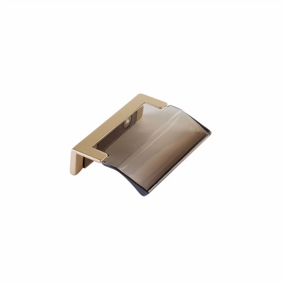 Schaub And Company 323-SSB-SM Positano 1-1/4" Center To Center Smoke Acrylic Finger Tab
