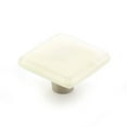 thumbnail image 1 of Schaub And Company 34 Ice 1-1/2"  Modern Designer Glass Square Glam Luxury Cabinet Knob, 1 of 4