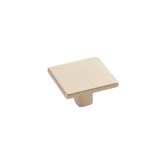 Schaub And Company 360-SSB Armadio 1-3/8" Modern Flat Square Cabinet Knob / Drawer Knob -