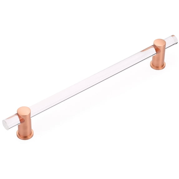 Schaub And Company 402-BRG Lumiere 12" Center To Center Euro Modern Acrylic Bar Luxury 15"