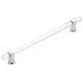 thumbnail image 1 of Schaub And Company 402-PN Lumiere 12" Center To Center Euro Modern Acrylic Bar Luxury 15", 1 of 5
