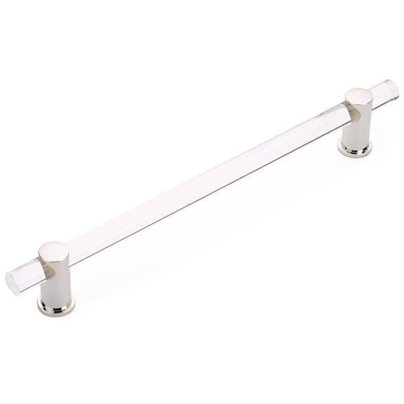 Schaub And Company 402-PN Lumiere 12" Center To Center Euro Modern Acrylic Bar Luxury 15"