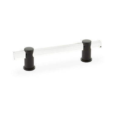 Schaub And Company 404 Lumiere 6" Euro Modern Solid Brass And Adjustable Acrylic Bar