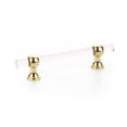 thumbnail image 1 of Schaub And Company 414-03 Lumiere Transitional 4" Euro Modern Acrylic And Solid Brass, 1 of 5