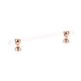 thumbnail image 1 of Schaub And Company 416-PRG Lumiere Transitional 6" Euro Modern Acrylic Bar And Solid Brass, 1 of 5
