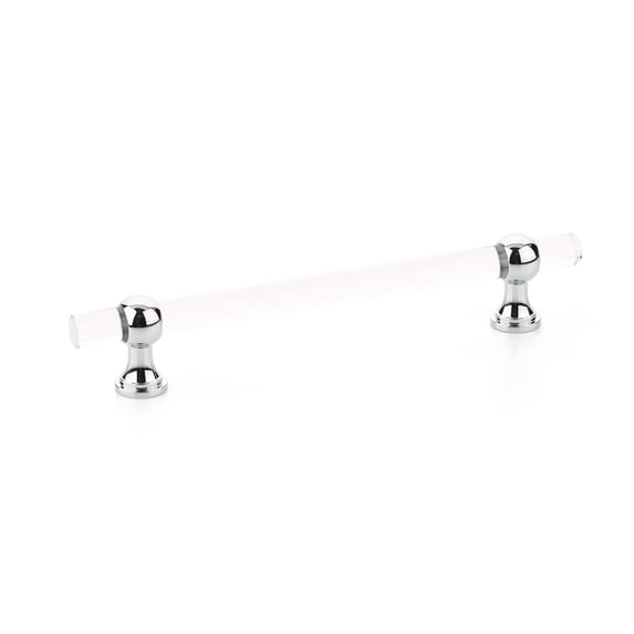 Schaub And Company 416-26 Lumiere Transitional 6" Euro Modern Acrylic Bar And Solid Brass