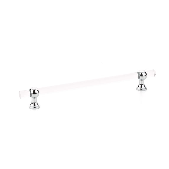 Schaub And Company 418-26 Lumiere Transitional 8" Euro Modern Acrylic And Solid Brass